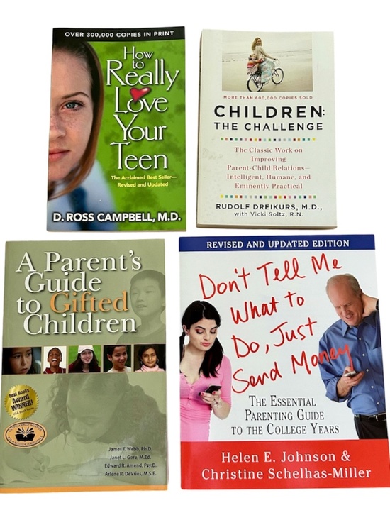Other - Books - Set of 4 - Parents Guide - Gifted Children - Teen - Challenge - College